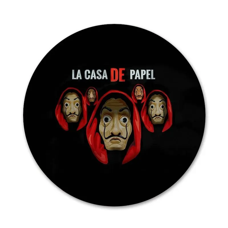 Значки бумажного дома 58 мм значок значки металлические для телефона|Значки| |