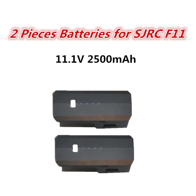 2 Battery (no drone) SJRC F11 Pro gps Дрон с Wifi FPV 2 K/1080 P камера бесщеточный Квадрокоптер 28 минут время полета Квадрокоптер Дрон VS X9 X6 B4W - Цвет: 2 Battery (no drone)