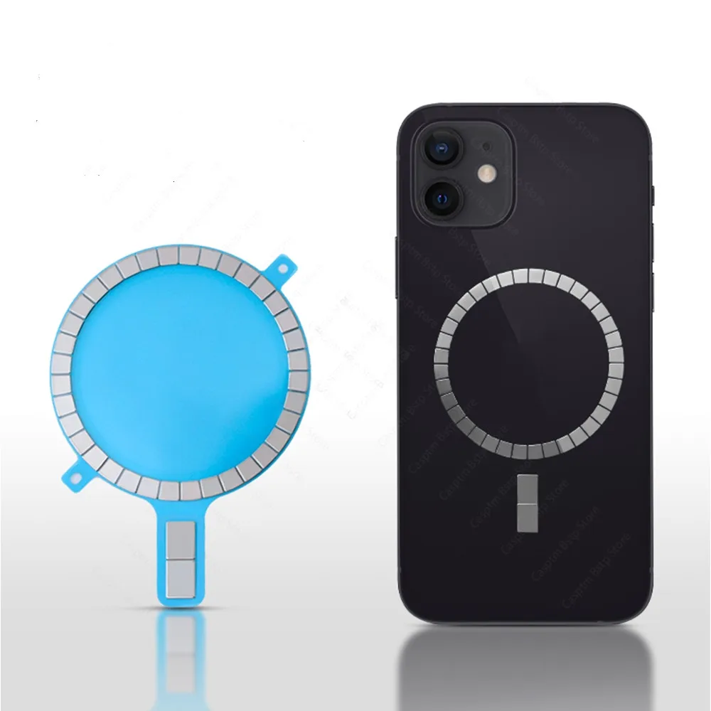 

For iPhone 12 Pro 11 XS Max XR 12 Mini 8Plus Samsung XiaoMiHuaWei Wireless Charging Magnet Mobile Phone Case Magnetic Magsafe