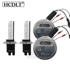 KYSQAIR высокая яркость 35 Вт ксеноновая лампа Aozoom H7 H1 H11 D2H HID конверсионный комплект Авто фара 5500K HID Лампа AC Slim HID балласт