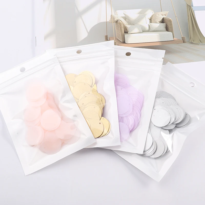 90 шт./лот матовыми пайетками 20 мм плоские круглые блесток Швейные Craft для