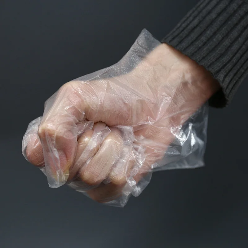 Прямые продажи от производителя одноразовые полиэтиленовые перчатки утолщенные