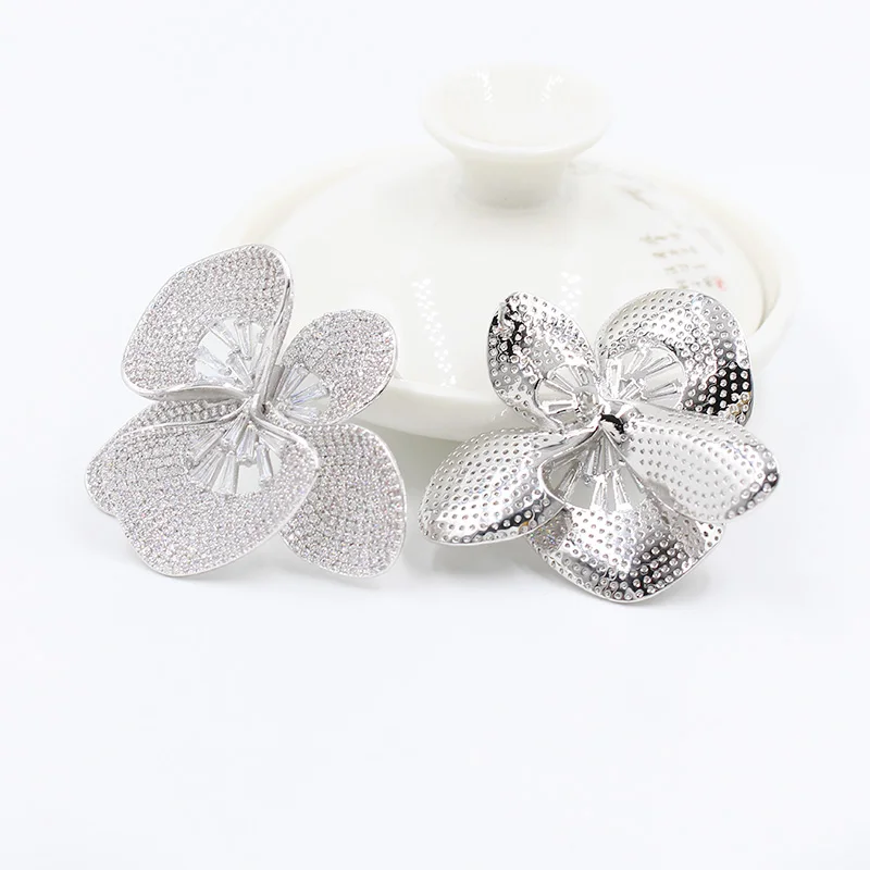 

Wick dolia earrings female party swingable earrings zircon beautiful earrings wedding jewelry ladies tassel rose gold earrings b