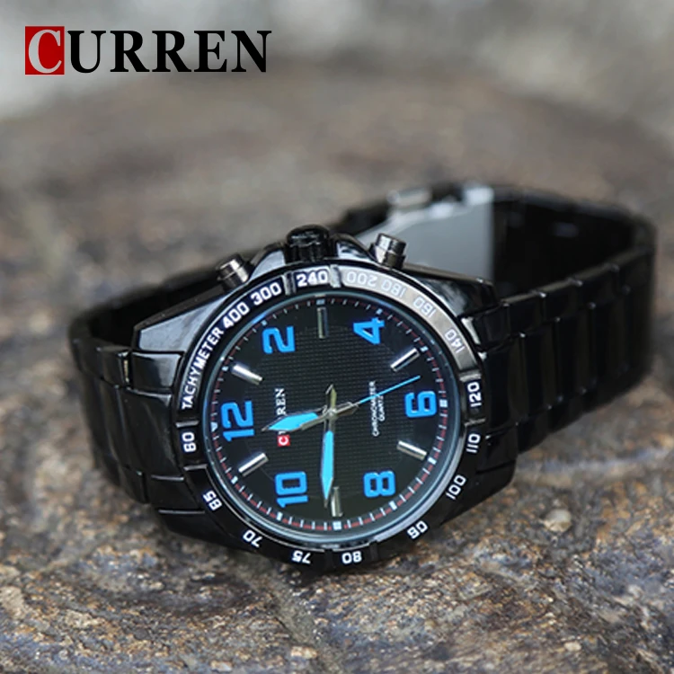 

Fashion Quartz Casual Man Wrist Watch full steel Reloj Vogue Business Men Wristwatch Brand Curren quality gift sale reglogo