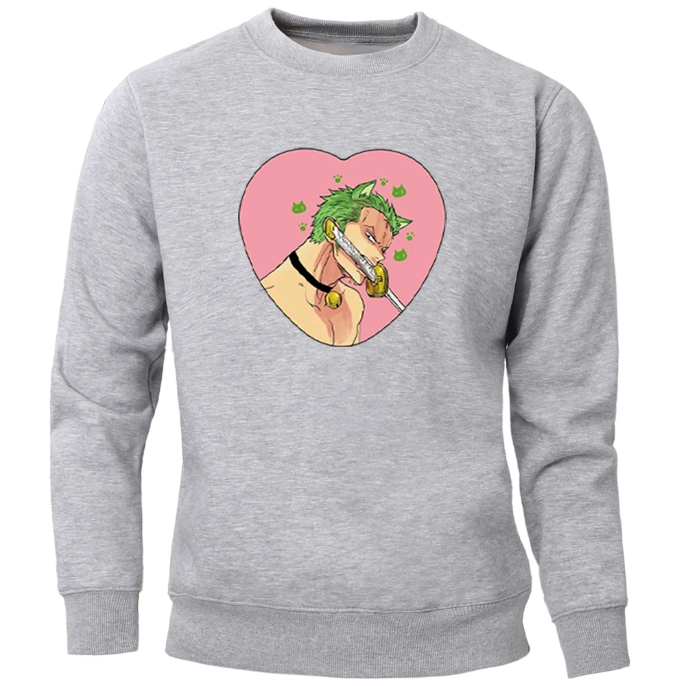 Японский аниме Crewneck Jojo странные приключения любовь толстовки бренд мужской