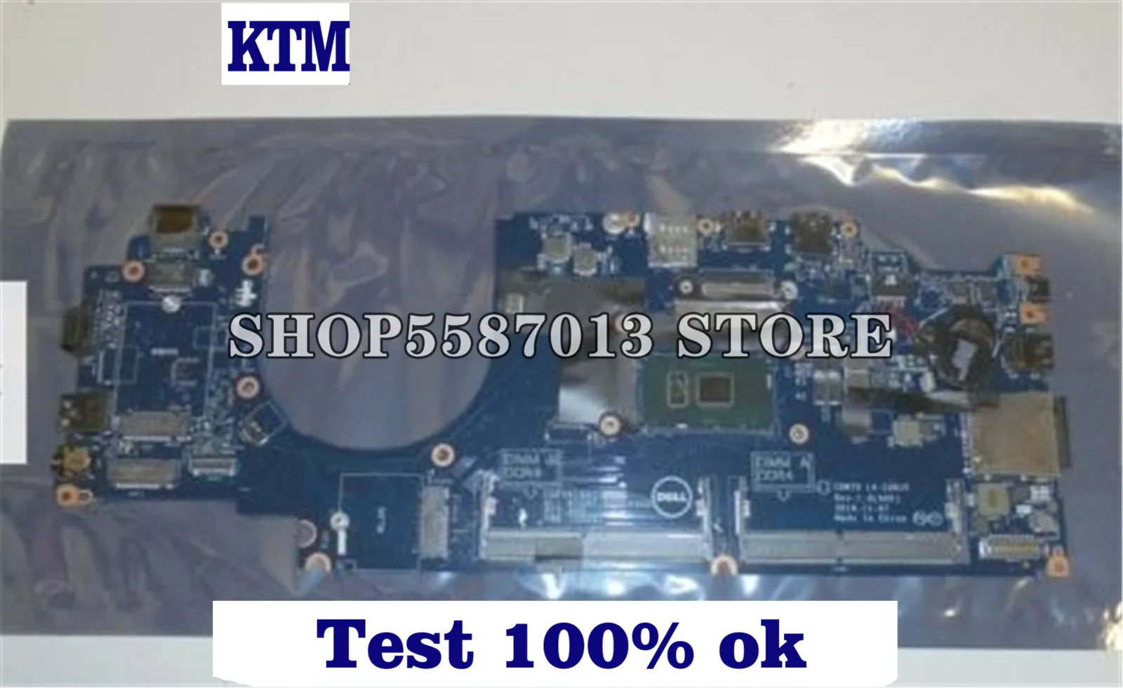 

KEFU LA-E081P Laptop motherboard for Dell Latitude 14-5480 original mainboard I7-7500U CPU