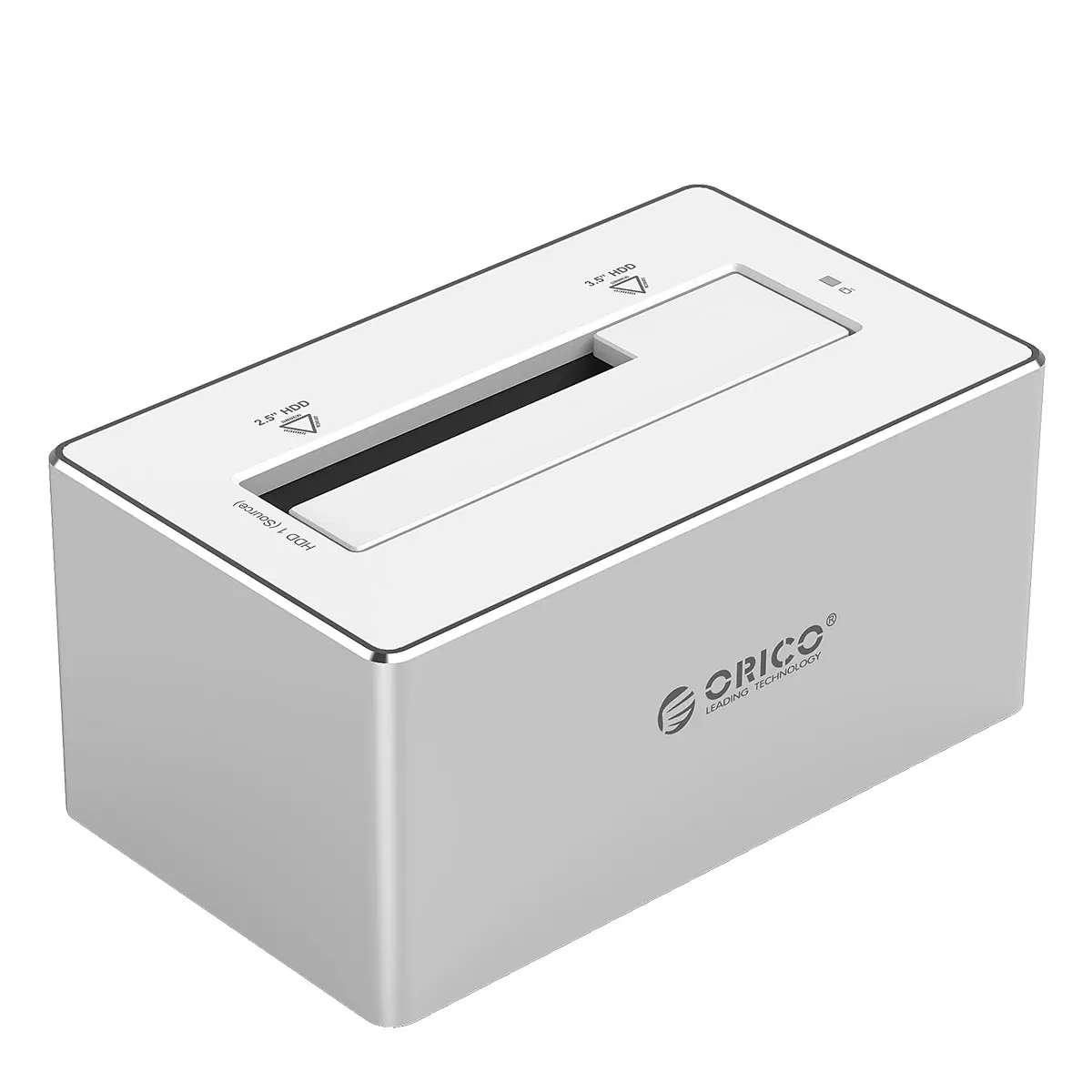 Чехол для жесткого диска ORICO 2,5 3,5 '', док-станция для жесткого диска SATA-USB 3,0, корпус для жесткого диска с поддержкой UASP, алюминиевый чехол для жесткого диска, без инструментов, SSD