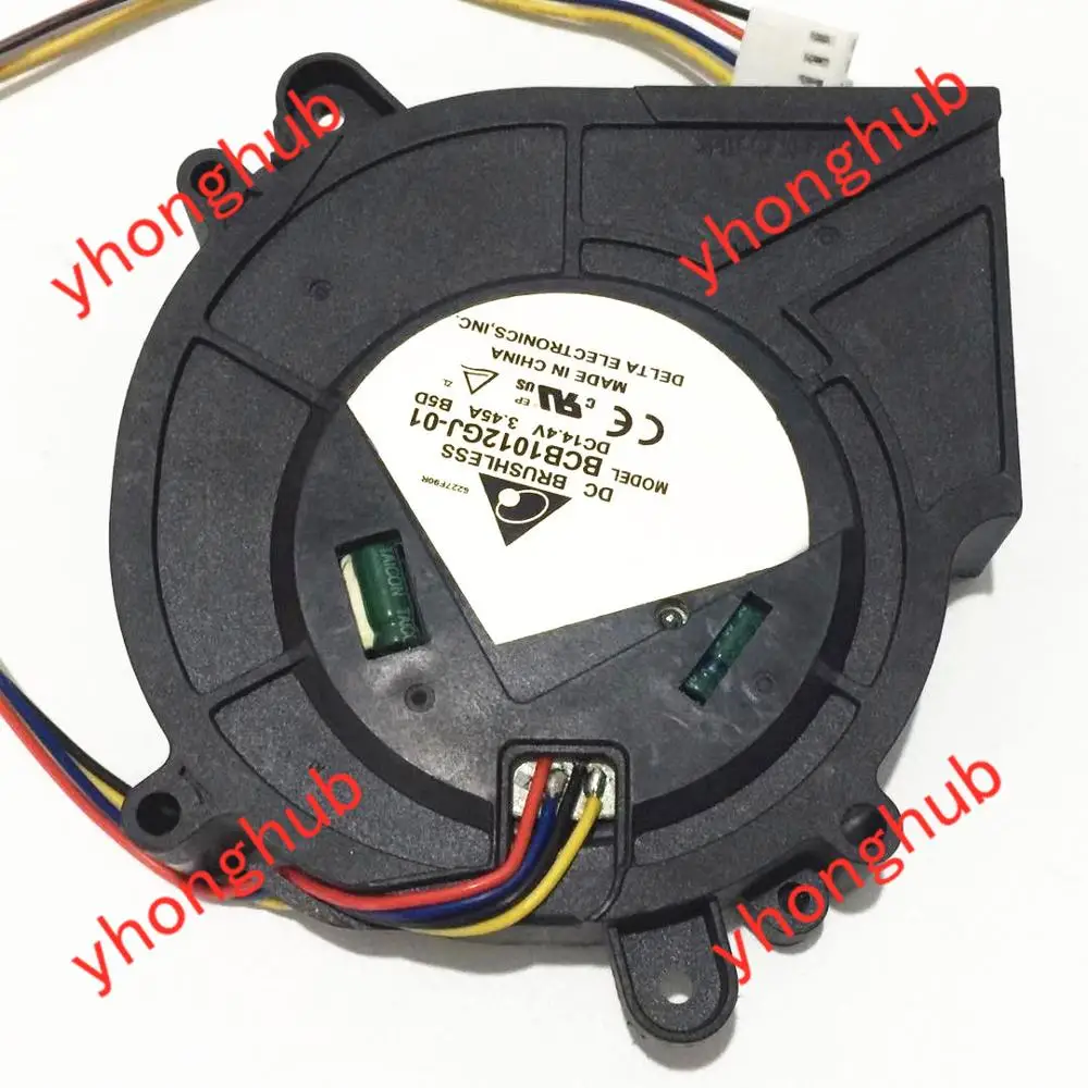 Delta Electronics BCB1012GJ-01 DC 14 4 V 3.45A 97x87x25 мм вентилятор охлаждения сервера | Компьютеры и