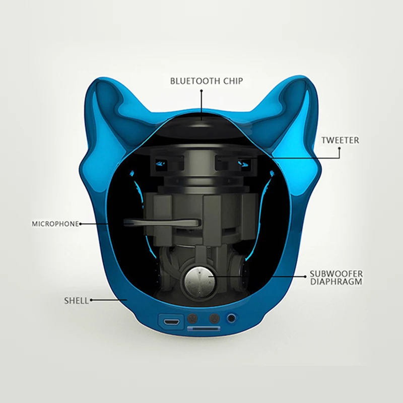 Bluetooth-Колонка Caridite для собак беспроводная Портативная колонка лучший подарок