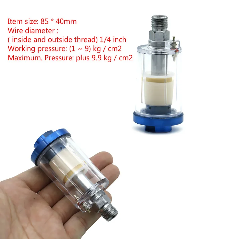1/4 ''сепаратор водяного масла встроенный воздушный шланг фильтр