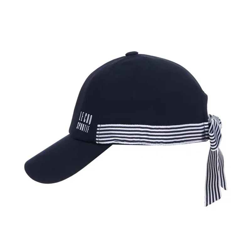 Кепка для гольфа Женская Бейсболка Спортивная тренировочная полосатая