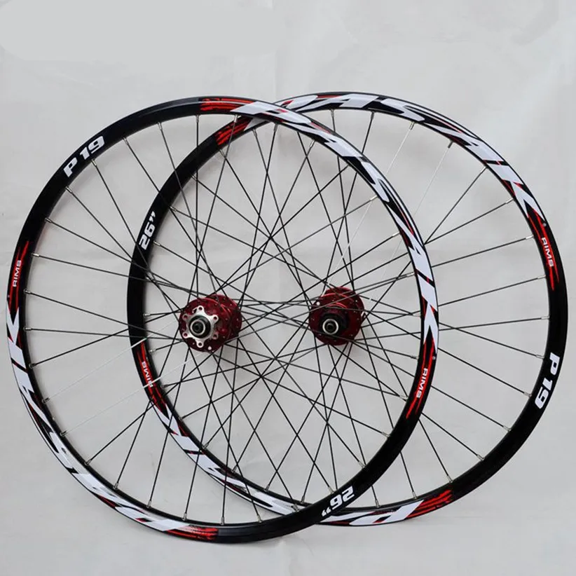 CNC 26 27 5 29 дюймов MTB горный велосипед полость спереди 2 сзади 4 подшипники диск