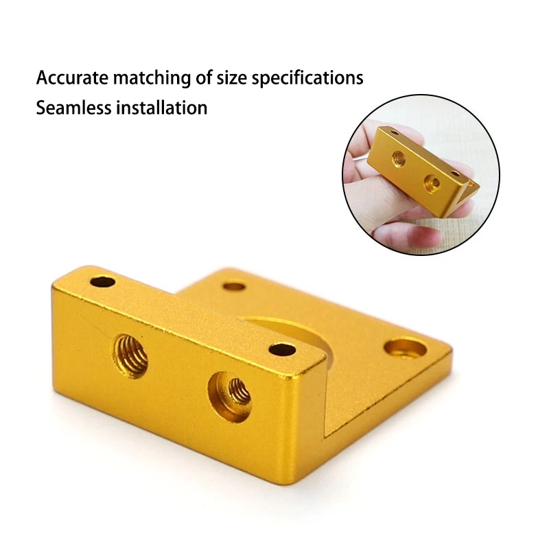 Аксессуары для 3D-принтера экструдер MK8 кронштейн алюминиевого блока экструдера