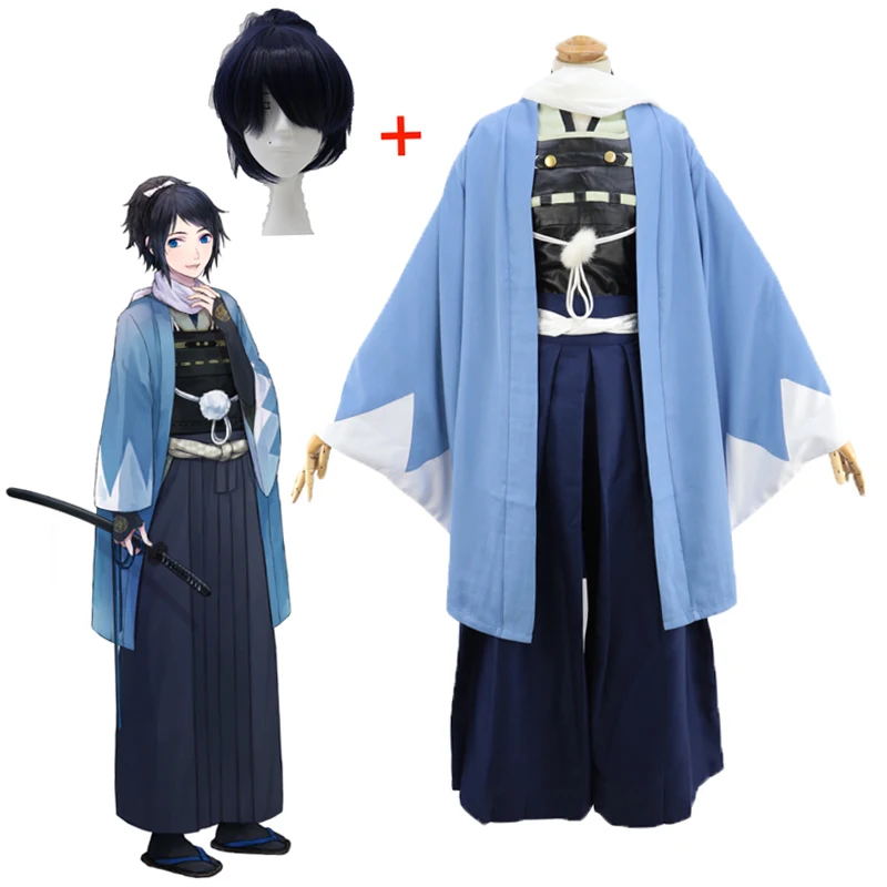 Парик для косплея Touken Ranbu Online парик Yamatonokami Yasusada Fudou Yukimitsu и Shinano Toshiro из