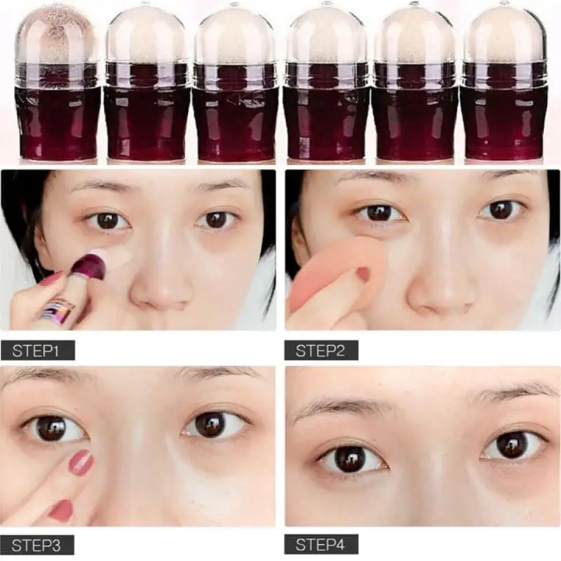 

6 Color Eye Concealer Pen Makeup Base Full Cover Concealer Stick Eraser Dark Circles Treatment Waterproof Make Up Cosmetic TSLM1