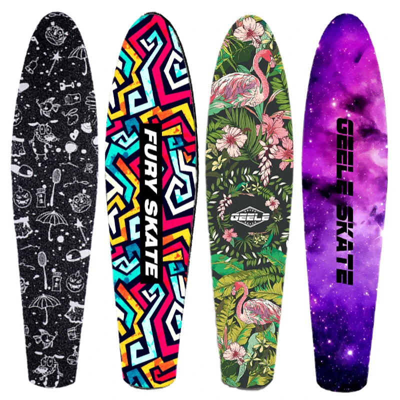 55 см скейтборд наждачная бумага лента для рукояток скейтборда мини Круизер