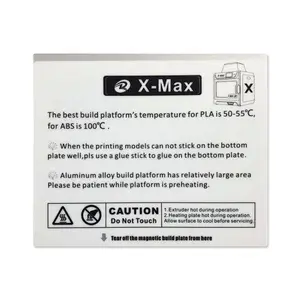 Пластина ПК для 3D-принтера QIDI TECH X-MAX: 1 шт.