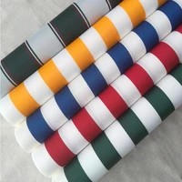 600d colored strips oxford fabric pu waterproof coated fabric for diy sunshade awning rain shelter beach chair tent