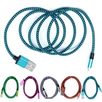 Dropship  Hot Sale 5 Colors Lightweight Portable 1M Long Snake Pattern Micro USB Data Sync Charge Cable Cord For Android Phone