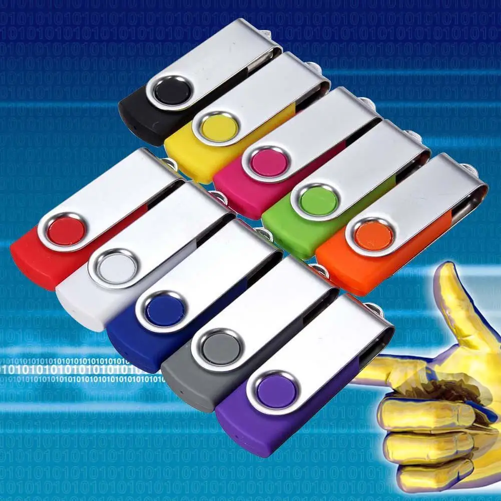 64 Мб флеш-диск USB 2,0 ручка Memory Stick совместимый поворотный для хранения данных случайный цвет