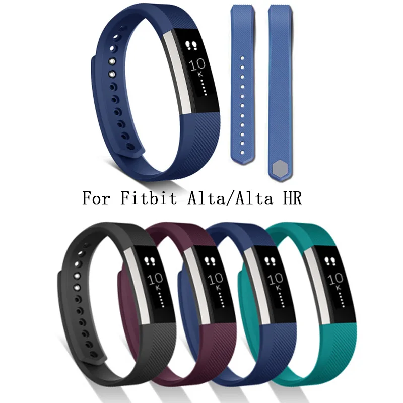 Высококачественный мягкий силиконовый ремешок для Fitbit Alta HR браслет Сменные
