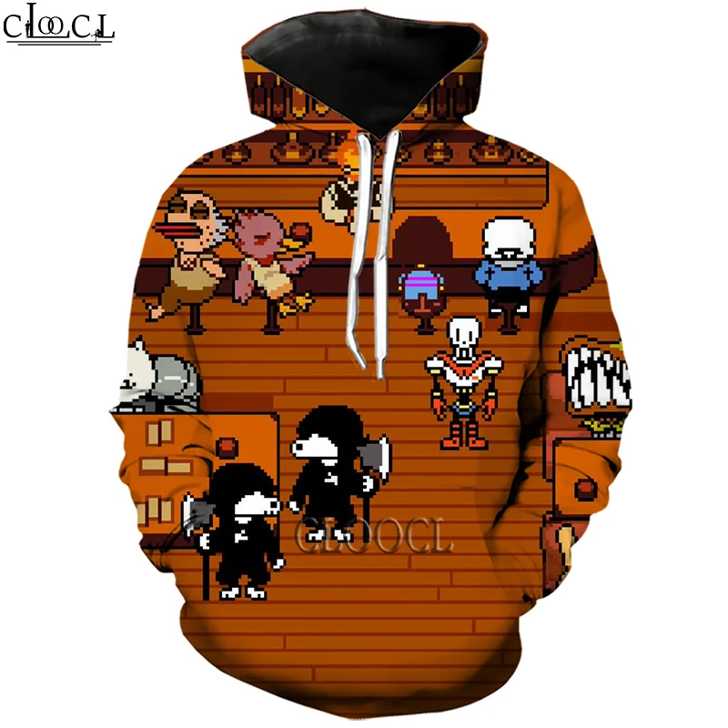 

HX Newest Popular Game Undertale Hoodies for Women Men Hoodie 3D Print Fashion Casual Pullover Hip Hop Tracksuit Drop Shipping