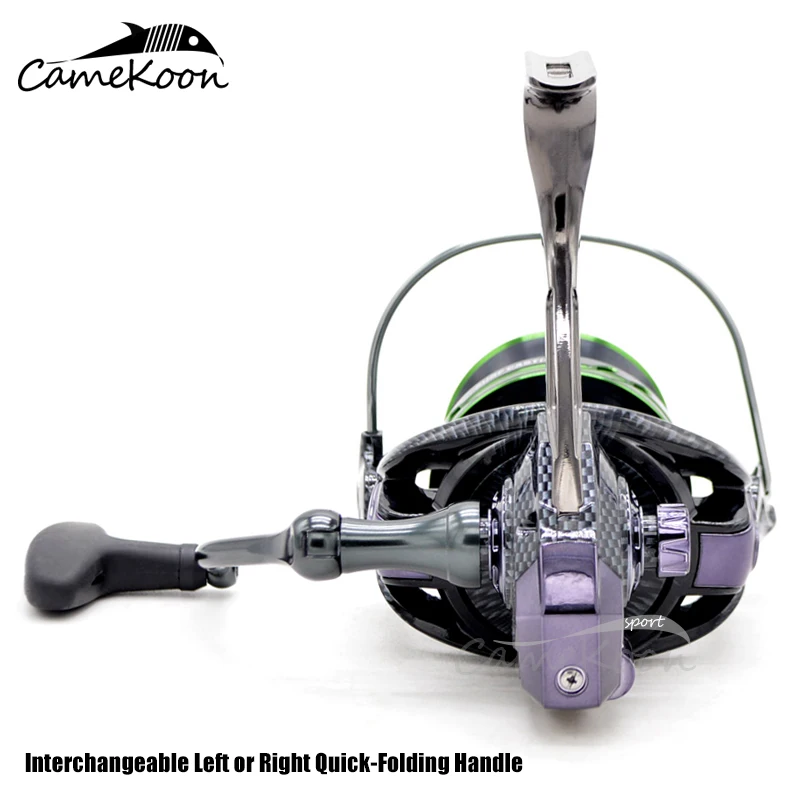 CAMEKOON Spinning Reel for Long-Distance Throw 8000/10000/12000 Surf Casting Coil 10KG Drag Power Saltwater Tournament Fishing enlarge