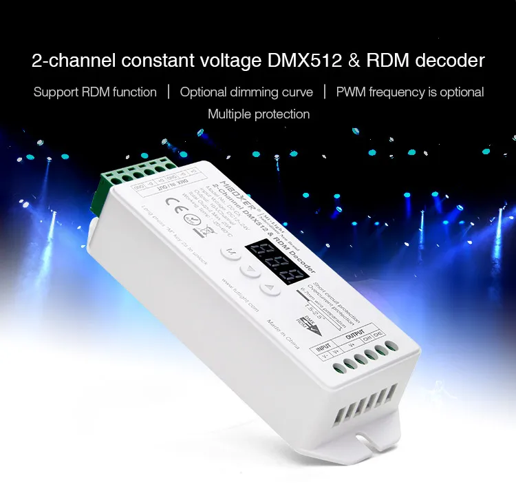 DC12-24V D1-CX D2-CX D3-CX D4-CX D5-CX 1 2 3 4 5 Channel Constant Voltage DMX512 RDM Decoder 1CH 2CH 3CH 4CH 5CH for LED light | Лампы и