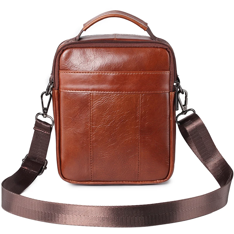 Новинка брендовая мужская дизайнерская сумка тренд 2019 на плечо из натуральной