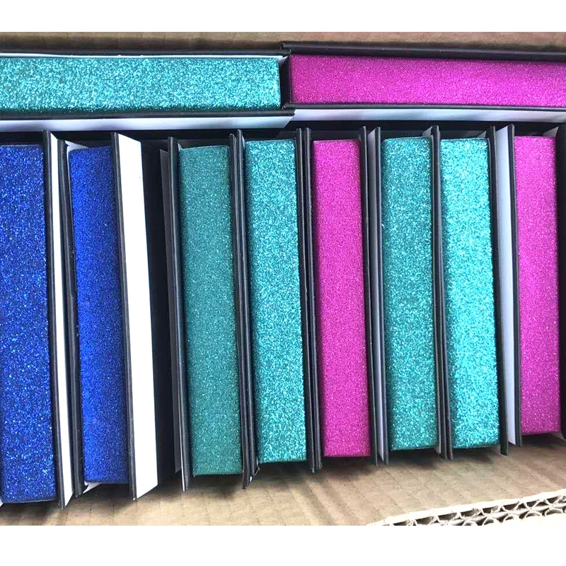 

New wholesale 10mm-25mm false eyelashes packaging box custom logo 3d mink lashes boxes faux cils magnetic case empty make up