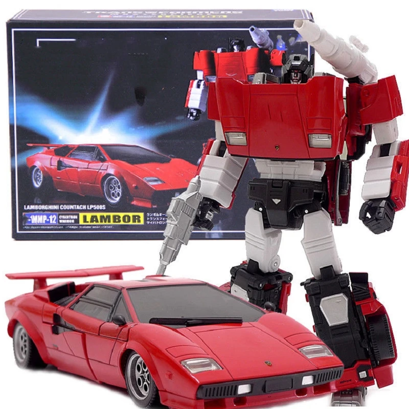 MP-12 G1 трансформация КО Версия MasterPiece MP12 MP19 MP28 Sideswipe Smokescreen Hot Rod Bluestreak фигурка робота игрушки модель - Цвет: MP-12