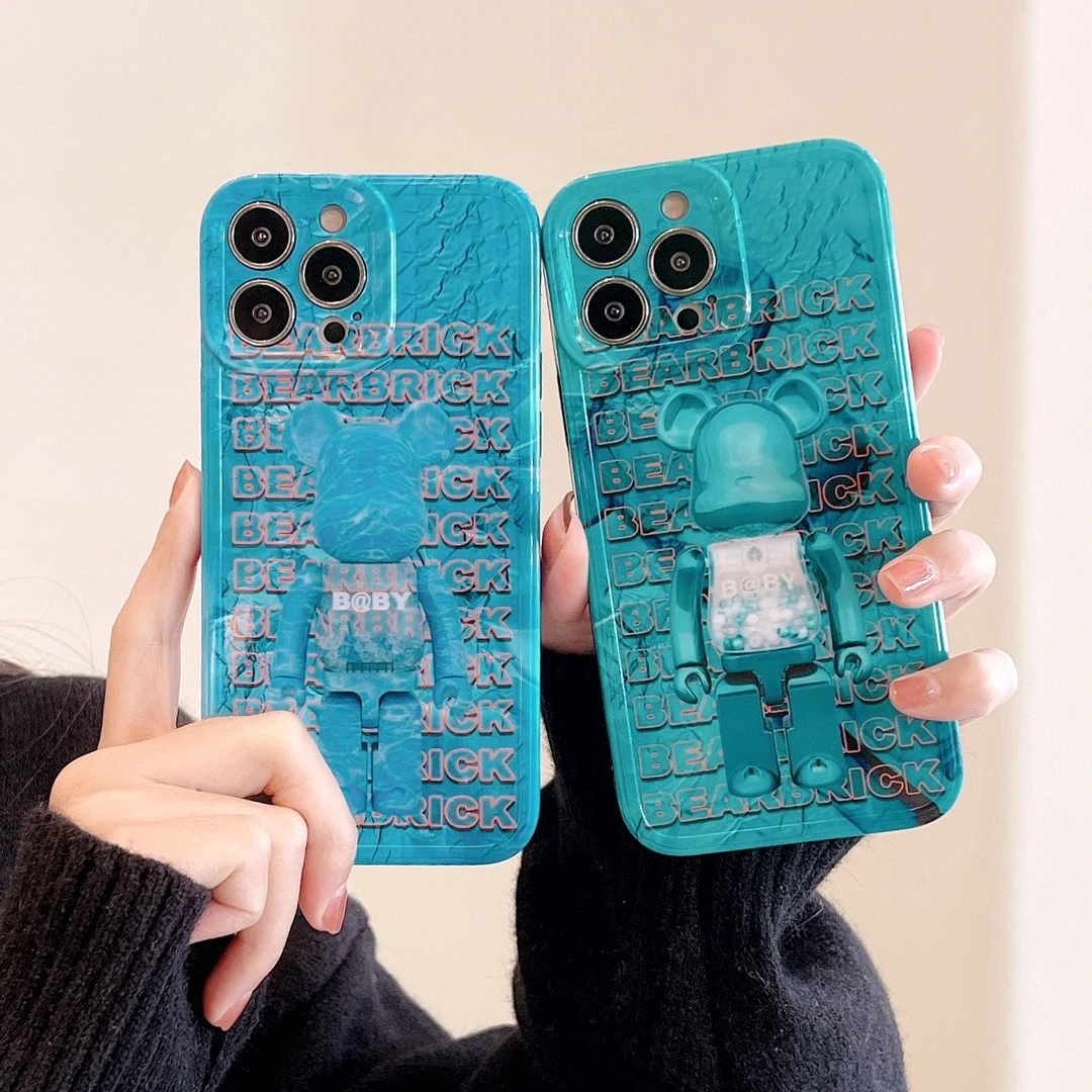 

Cartoon Bear Pattern Soft Shell for IPhone 11 11Promax 12 12Promax 13 13Promax XSMAX XR X XS 8P Anti falling Case