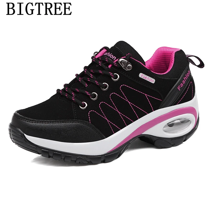 Кроссовки женские зимние с коротким плюшем брендовые Сникерсы для альпинизма