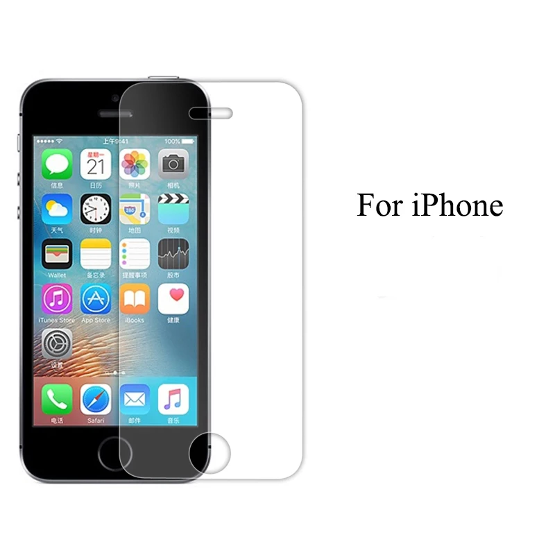 Защитное стекло закаленное для iphone 11 Pro Max XS max XR 7 6 6s 8 plus 2 шт. 768 | Мобильные телефоны