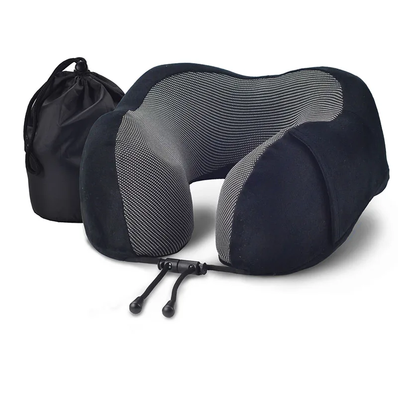 U образная подушка для путешествий шеи из пены с памятью самолета Офисная Подушка