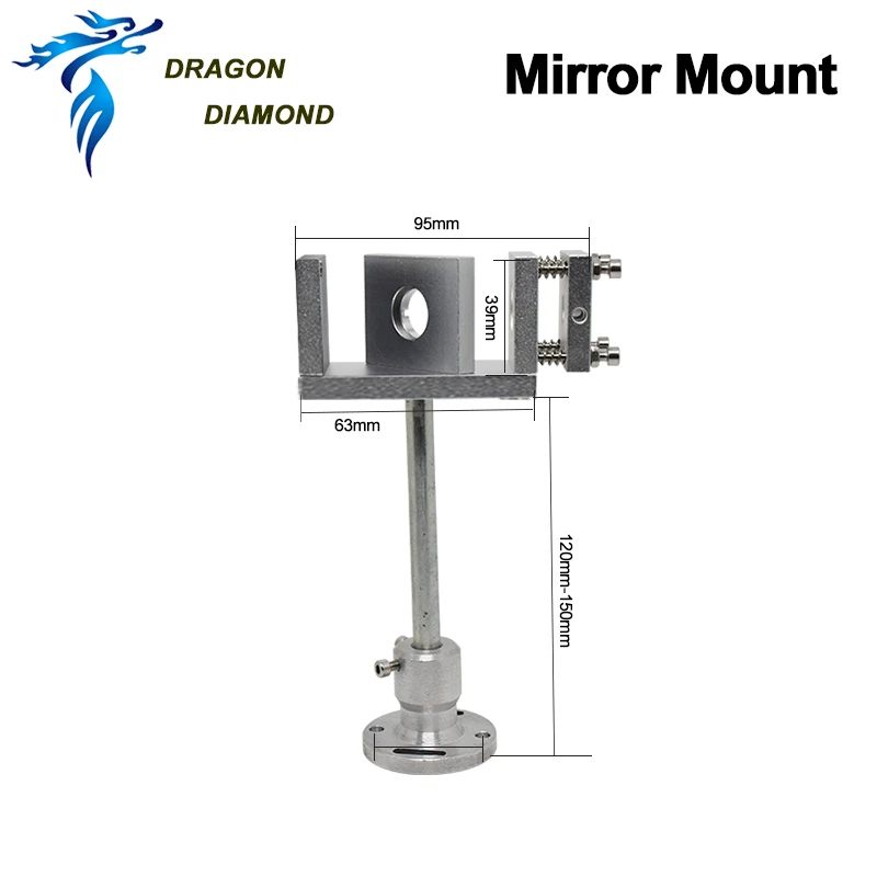 Набор для сбора луча 20 мм/25 мм комбайнер ZnSe лазерного + Зеркальное крепление