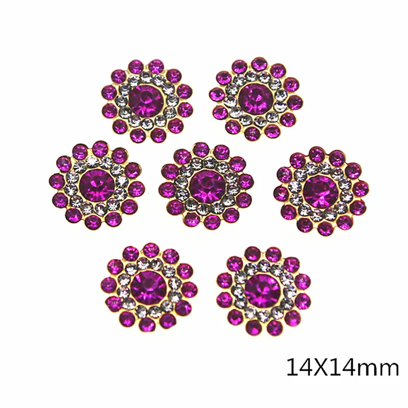 Круглые пуговицы с плоской задней частью для украшения дома и сада аксессуары