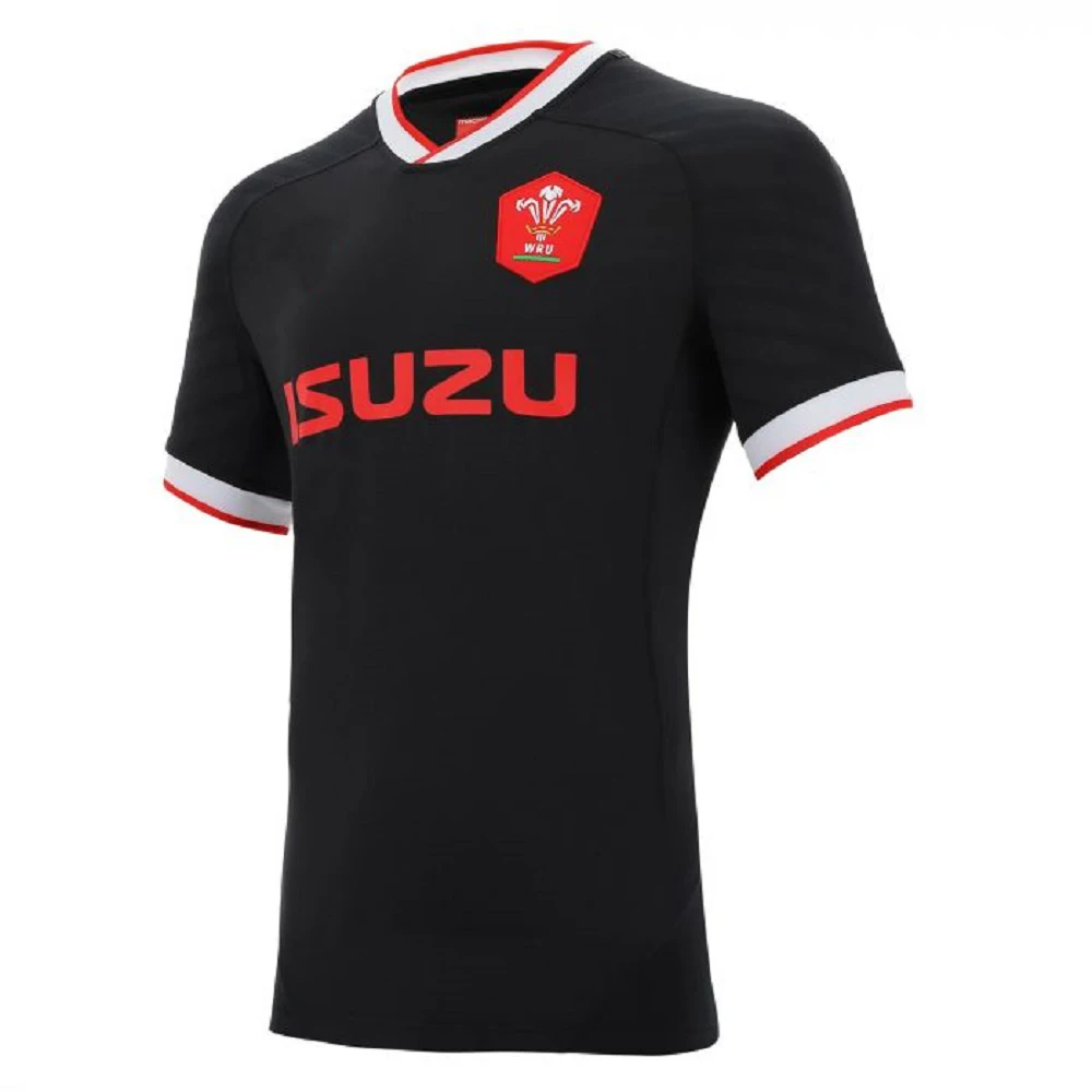 

2021 Wales Home Away Alternate Replica Men's Rugby Jersey Welsh Sport Classic Shirt Size S-5XL