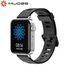 Силиконовый ремешок с разъемом для часов Xiaomi Mi, идеальный силиконовый сменный Браслет для часов Mi, аксессуары для часов