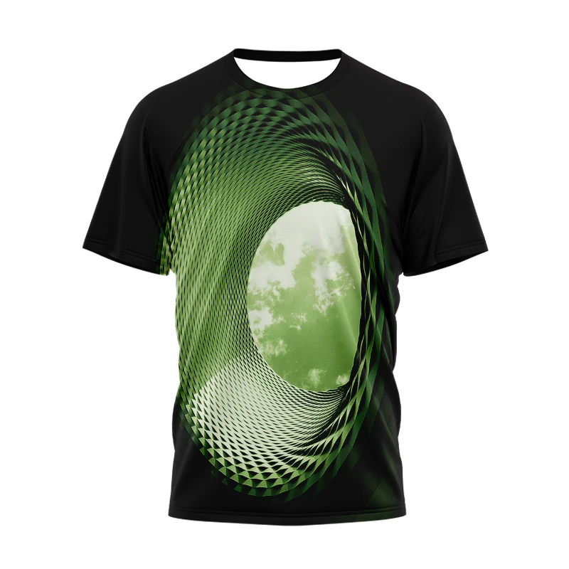 

2021 summer new 3D printing T-shirt animal print men's T-shirt printing casual T-shirt O-neck men's daily short sleeve size 110-