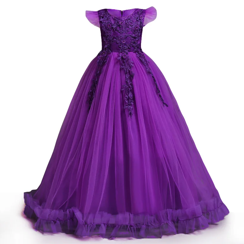 Детское свадебное Вечерние для девочек на день рождения 7 лет | Детская одежда и