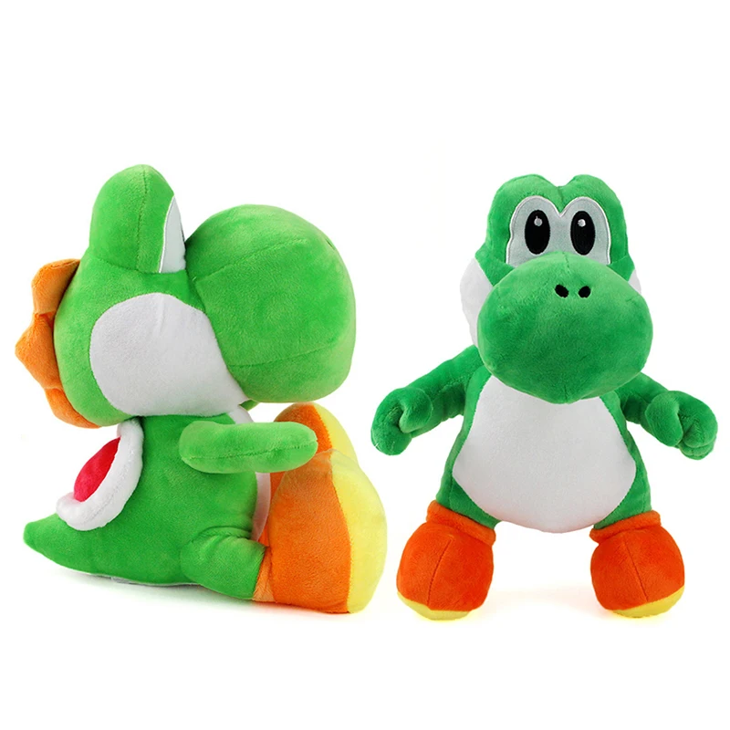 Juguetes de peluche Yoshi de 30cm, mu&ntilde;ecos de peluche de Super Mario Yoshi, colecci&oacute;n de regalos para amantes de los Juegos-0