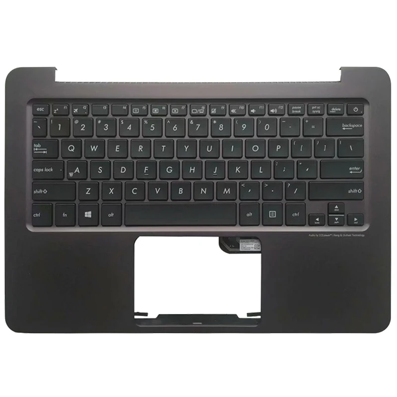 Клавиатура US для ноутбука ASUS Zenbook UX305 UX305LA UX305UA UX305CA коричневая верхняя крышка