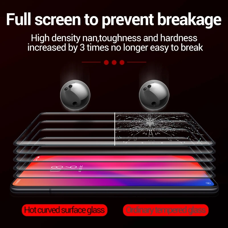 Защитное закаленное стекло 15D для Samsung Galaxy A10 A20 A30 A40 A20E A50 A70 M20 A60 M10 2/3 шт.|Защитные