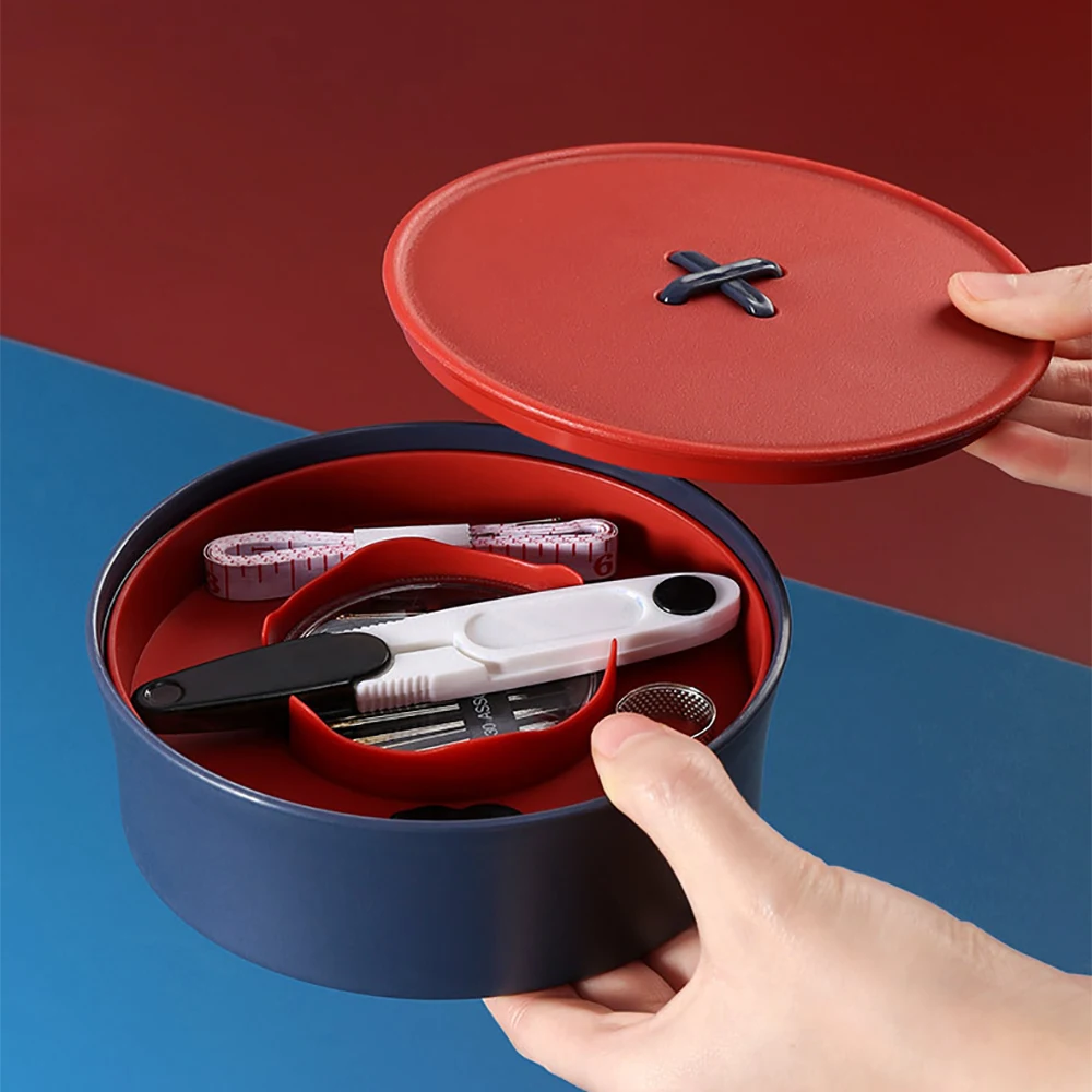 

Household Button Sewing Box Set Portable Multifunctional Hand Sewing Tool For Sewing Kit Art Craft Accessories Sewing Needle Box