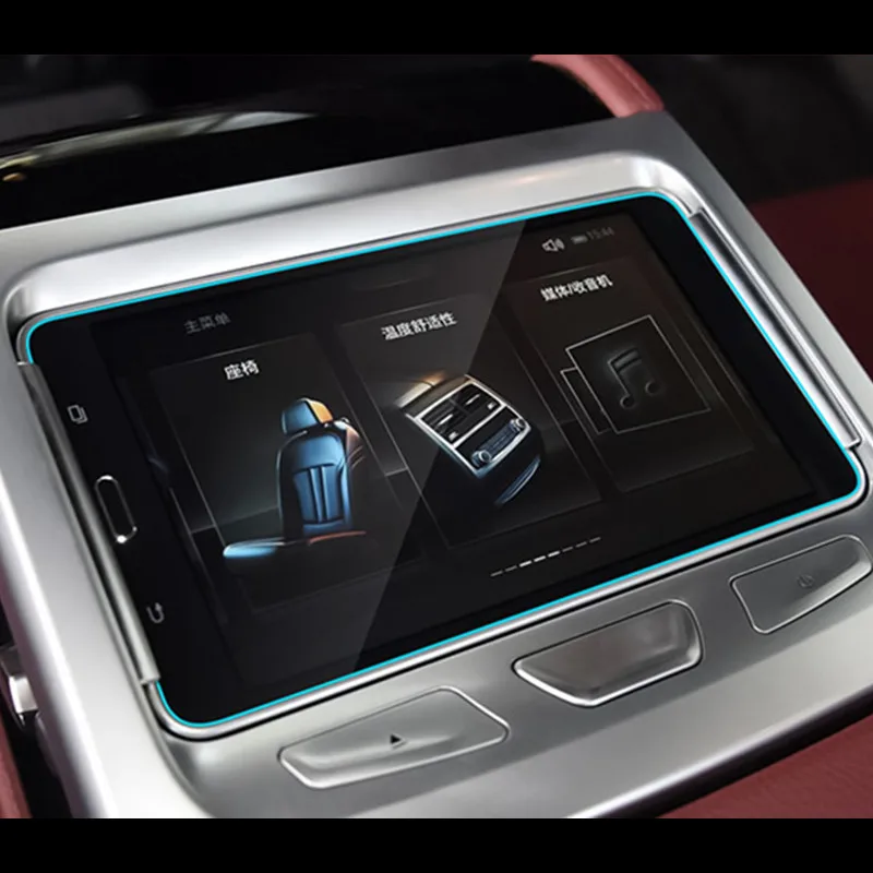 Автомобильный Центр Conole GPS навигационный экран Закаленное стекло пленка для BMW 5