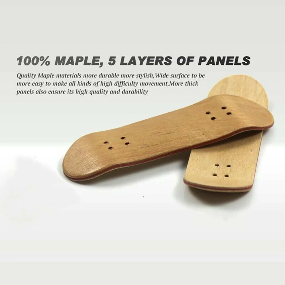 

Wood/Plastic Mini Finger Skating Board Table Game Toy Kids Skateboard Children Finger Fingerboard Scooter Skate Educational Gift