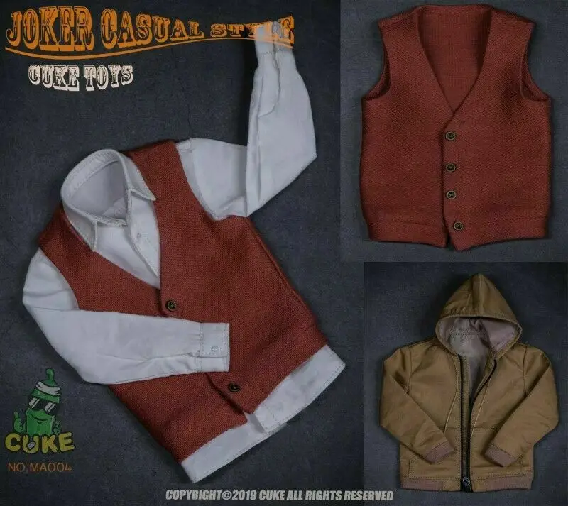 В наличии 1/6 CUKE игрушки Джокер Хоакин MA 004 повседневная одежда костюмы костюм
