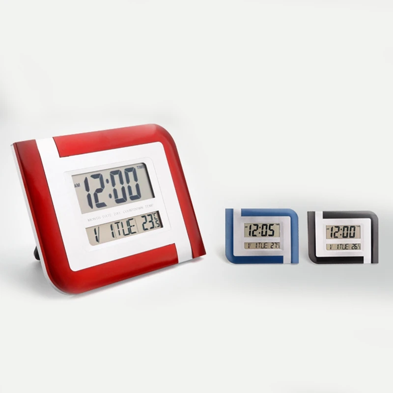 Светодиодный дисплей с большим номером электронные настенные часы повтор