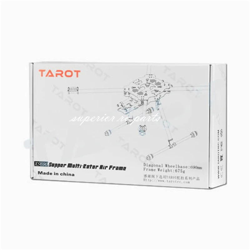 Таро XS690 TL69A01 спортивный Квадрокоптер с TL69A02 металлическим электрическим